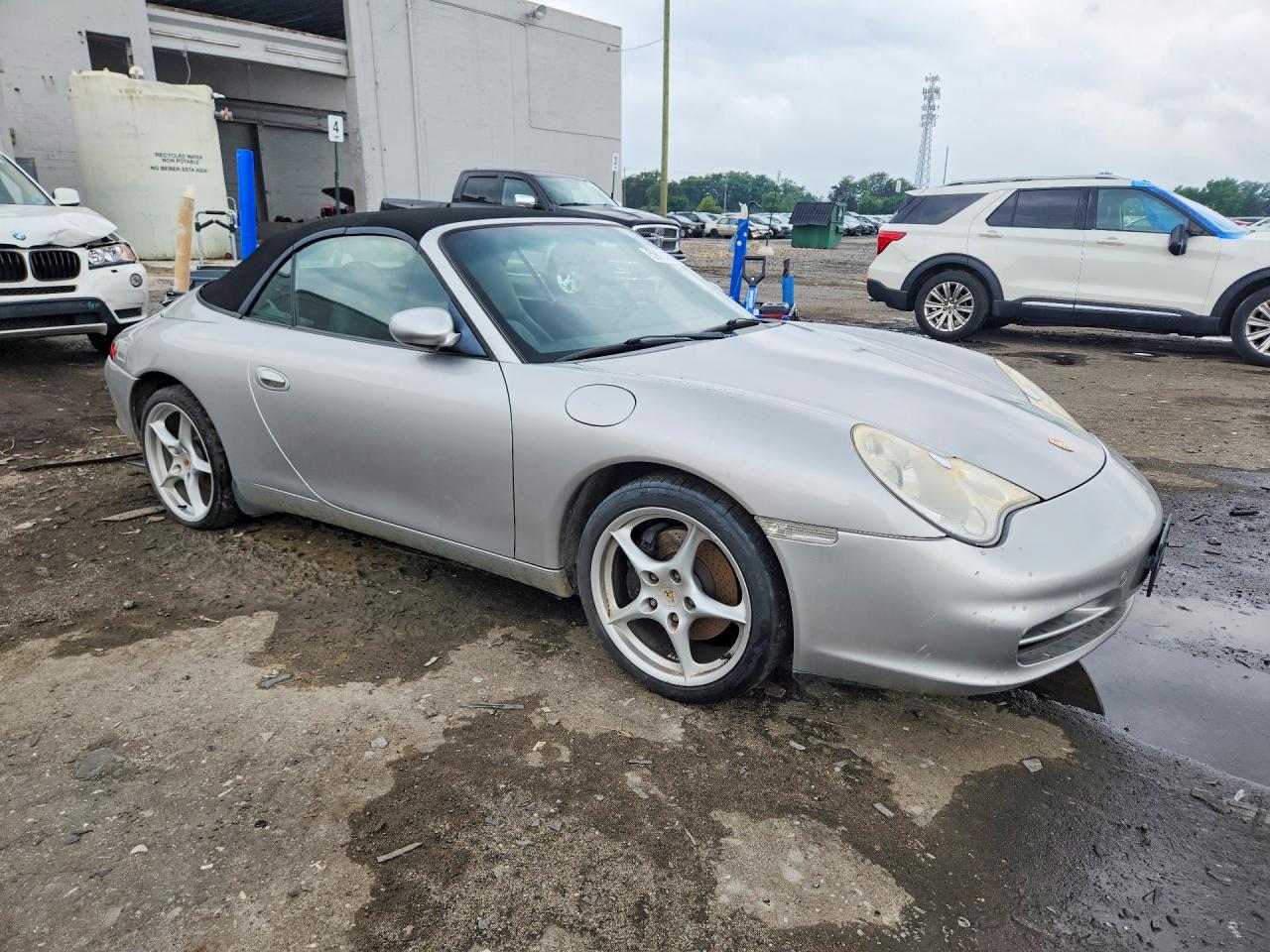 2003 Porsche 911 Carrera 2 Silver vin: WP0CA29903S652780