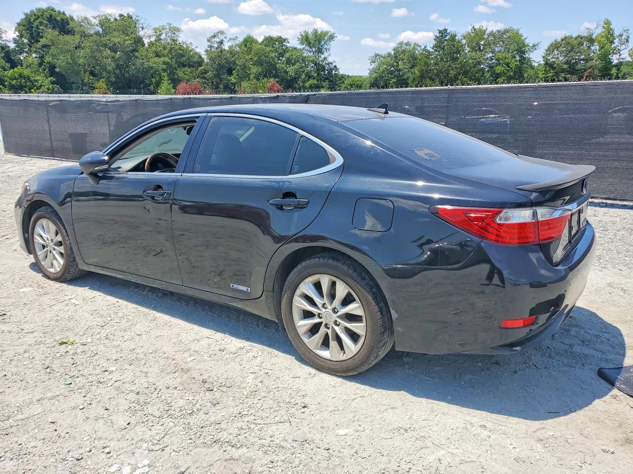 2013 Lexus Es 300h Black vin: JTHBW1GG0D2015316