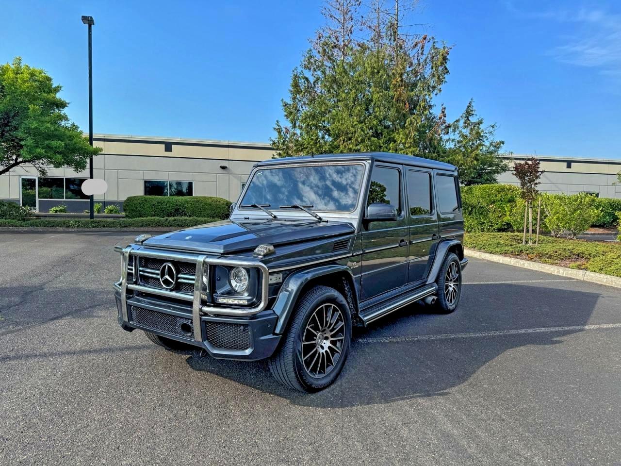 2013 Mercedes-benz G 63 Amg Gray vin: WDCYC7DF7DX203931