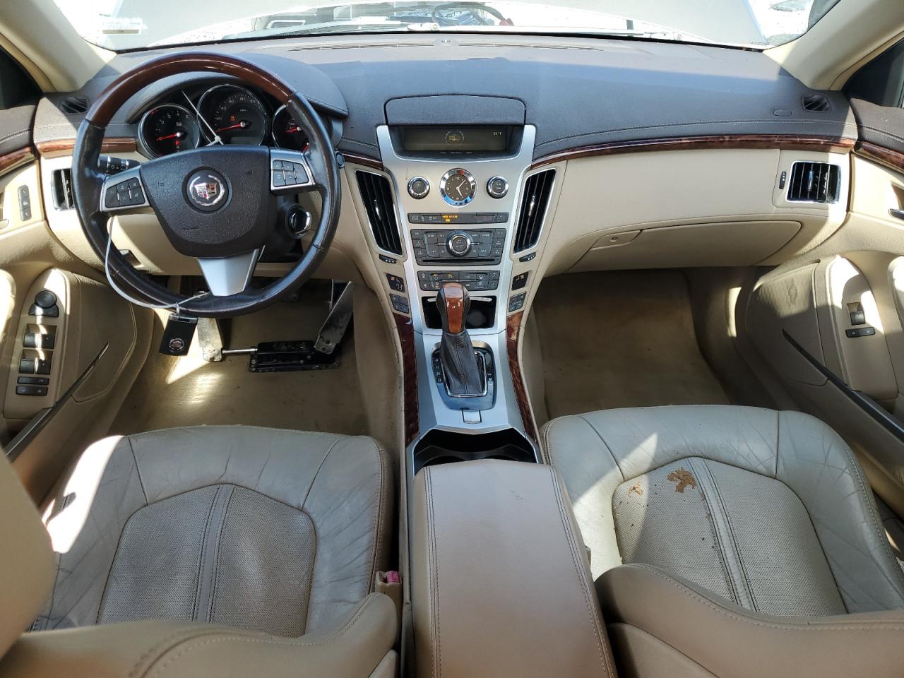 2012 Cadillac Cts Premium Collection Tan vin: 1G6DP5E37C0129809