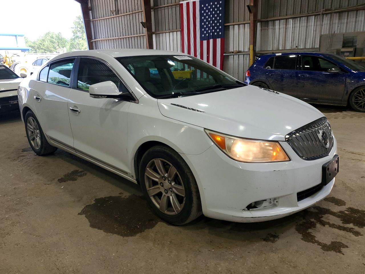 2010 Buick Lacrosse Cxl White vin: 1G4GC5EG8AF120695