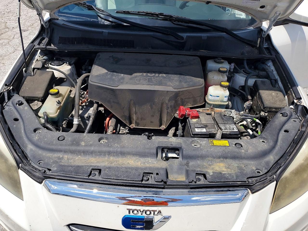 2013 Toyota Rav4 Ev Base Белый vin: 2T3YL4DV4DW002262
