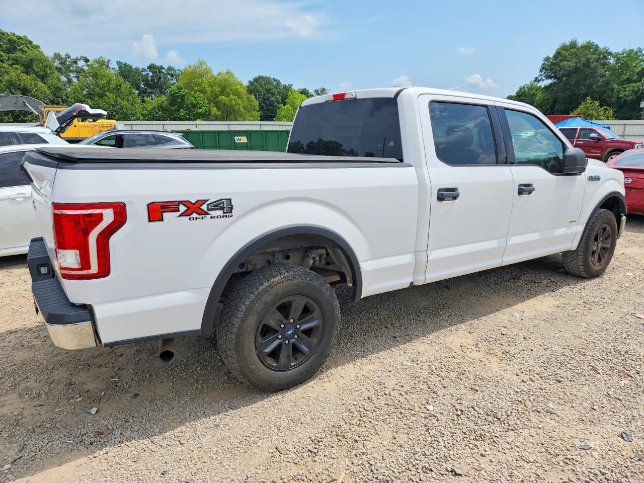 2015 Ford F150 Supercrew Белый vin: 1FTFW1EG3FKD85295