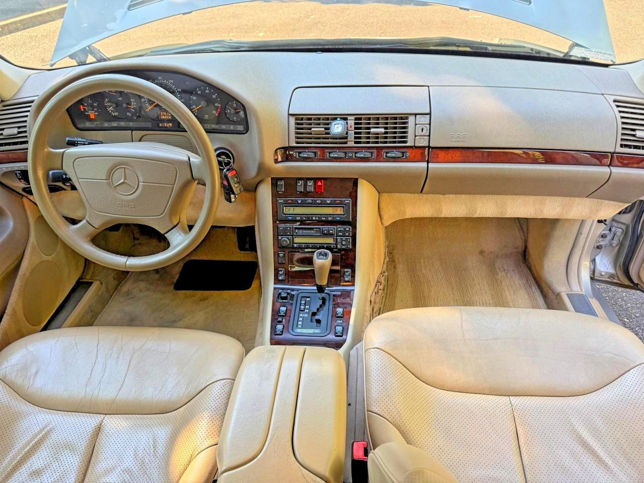 1999 Mercedes-benz S 420 Gold vin: WDBGA43G1XA421644
