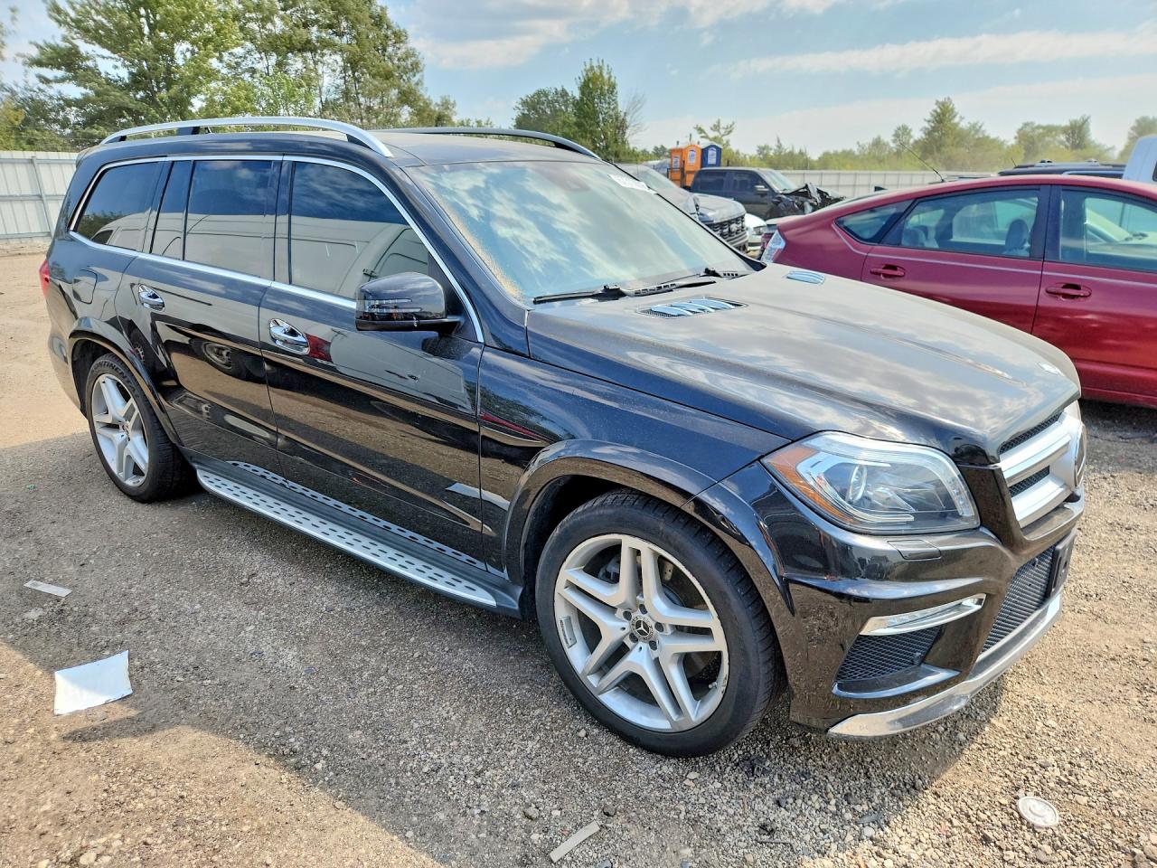 2014 Mercedes-benz Gl 550 4matic Черный vin: 4JGDF7DEXEA387569