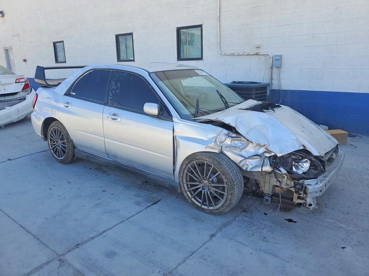 2004 Subaru Impreza Wrx Silver vin: JF1GD29684G504661