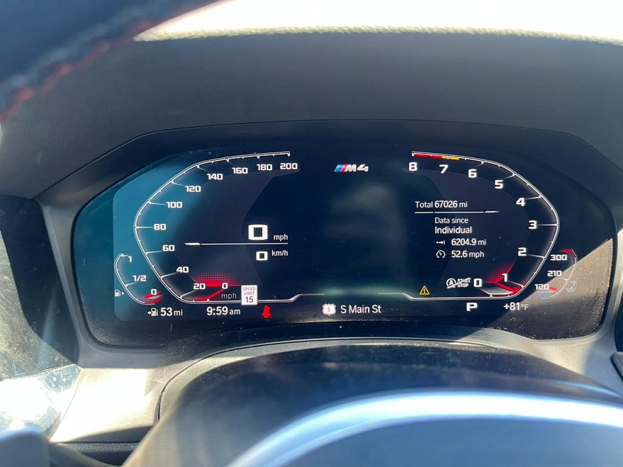 2022 Bmw M4 Competition Синий vin: WBS33AZ0XNCH99378