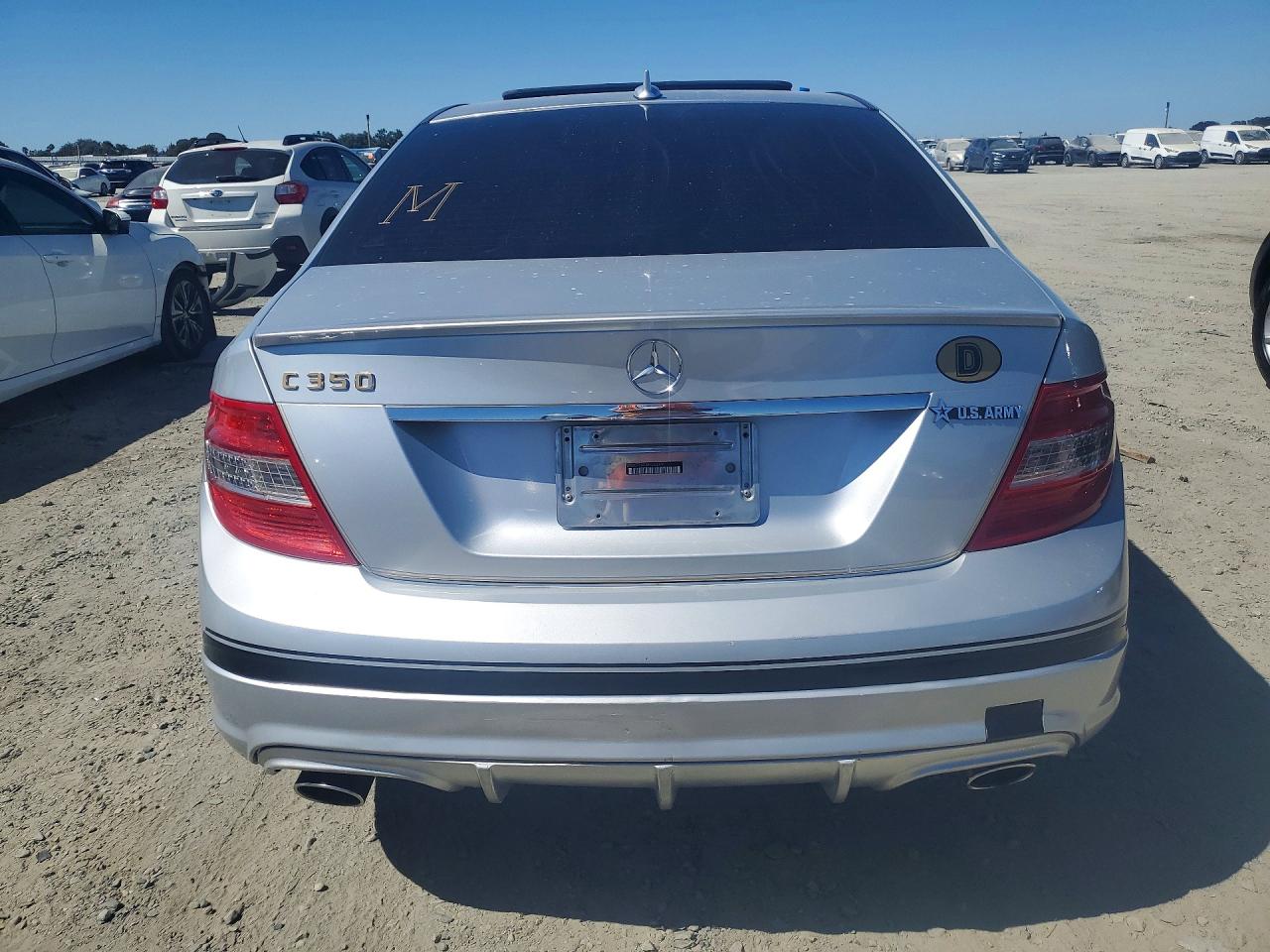 2008 Mercedes-benz C 350 Silver vin: WDDGF56X38F033376