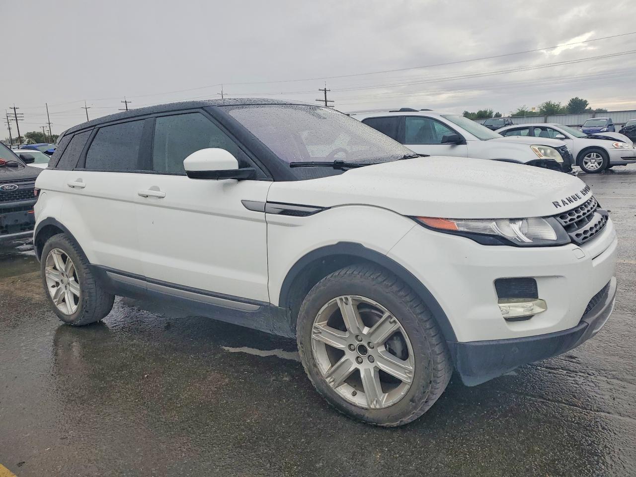 2015 Land Rover Range Rover Evoque Pure Plus White vin: SALVP2BG1FH977500
