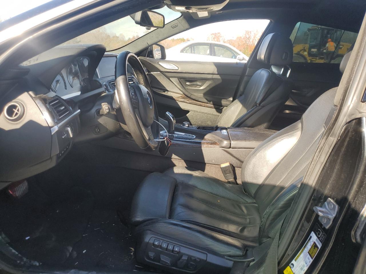 2013 Bmw 650 I Black vin: WBA6B2C59DD128403