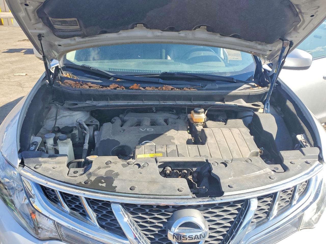 2011 Nissan Murano S Silver vin: JN8AZ1MW1BW176655