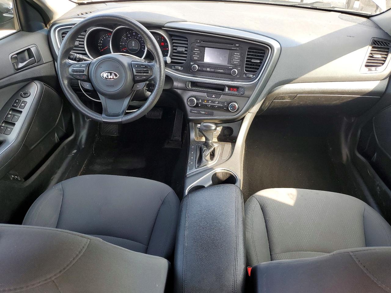 2015 Kia Optima Lx Gray vin: 5XXGM4A78FG515969