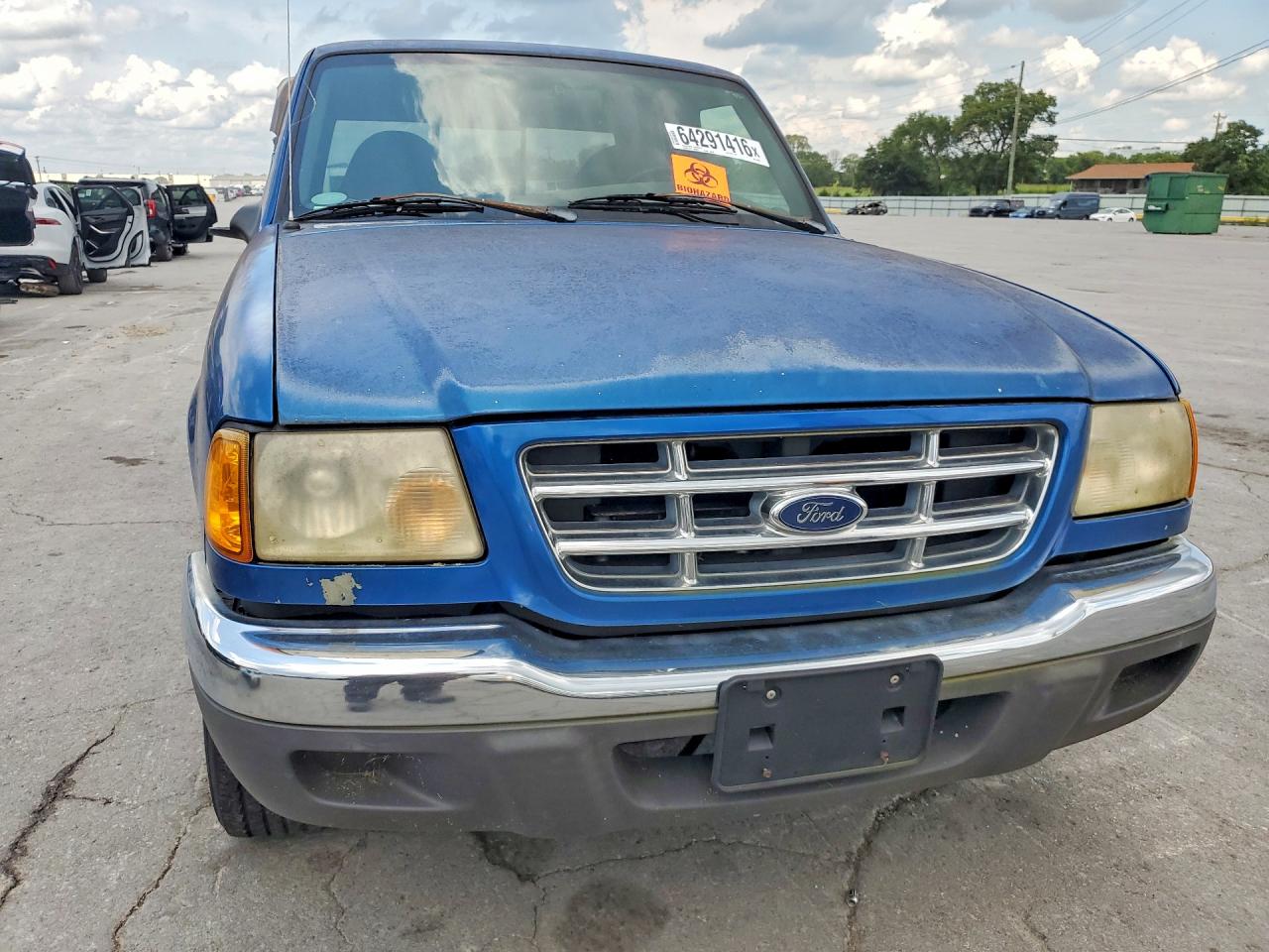 2001 Ford Ranger Super Cab Blue vin: 1FTYR14V91TA83948
