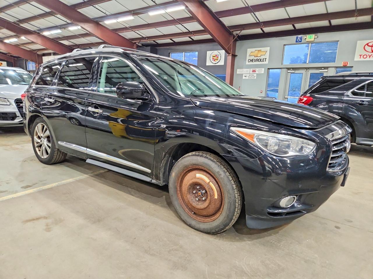 2015 Infiniti Qx60 Base Black vin: 5N1AL0MM3FC546769