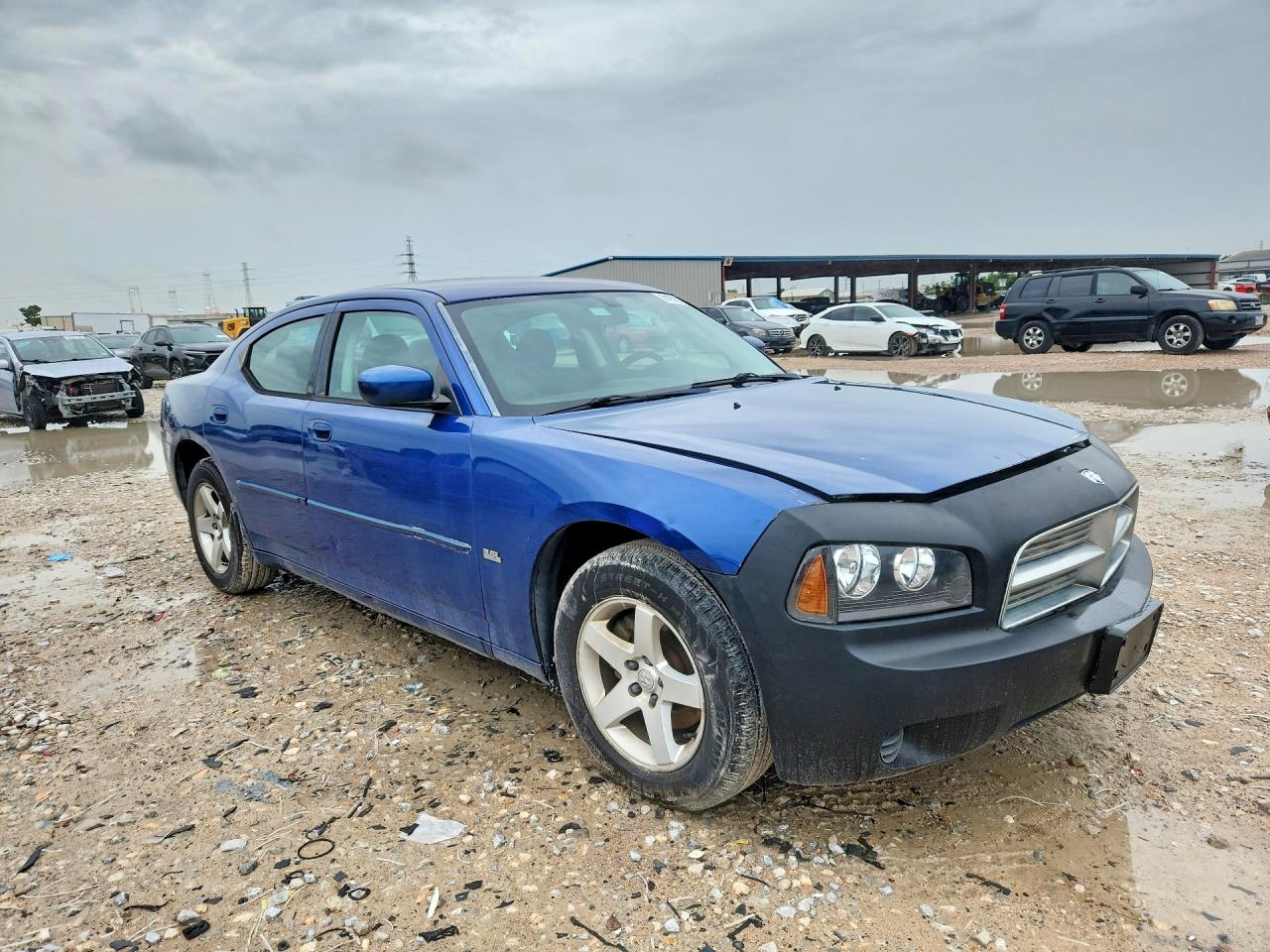 2010 Dodge Charger Sxt Blue vin: 2B3CA3CVXAH287462