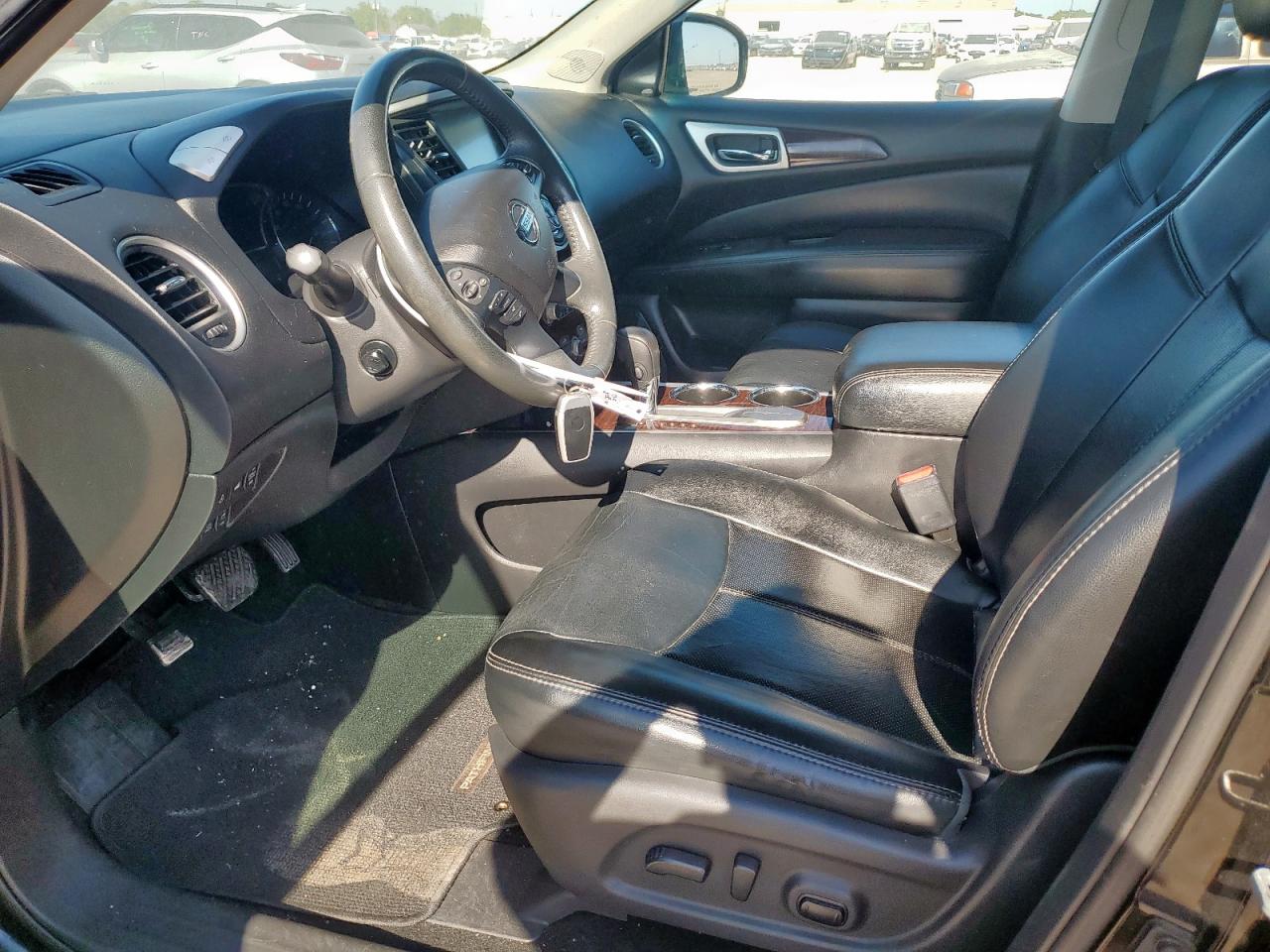 2015 Nissan Pathfinder S Black vin: 5N1AR2MN0FC716668