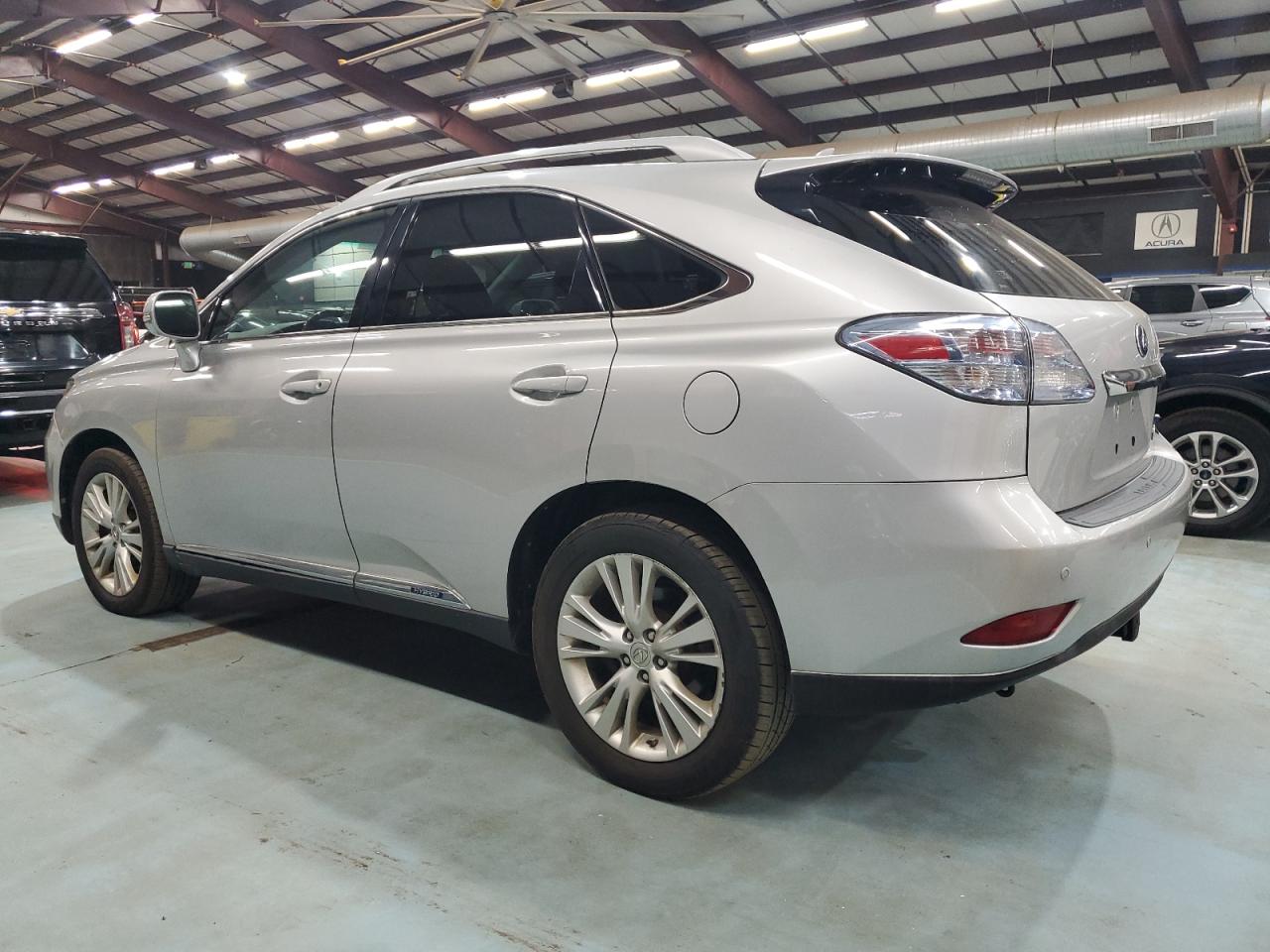 2012 Lexus Rx 450h Silver vin: JTJBC1BA9C2434936