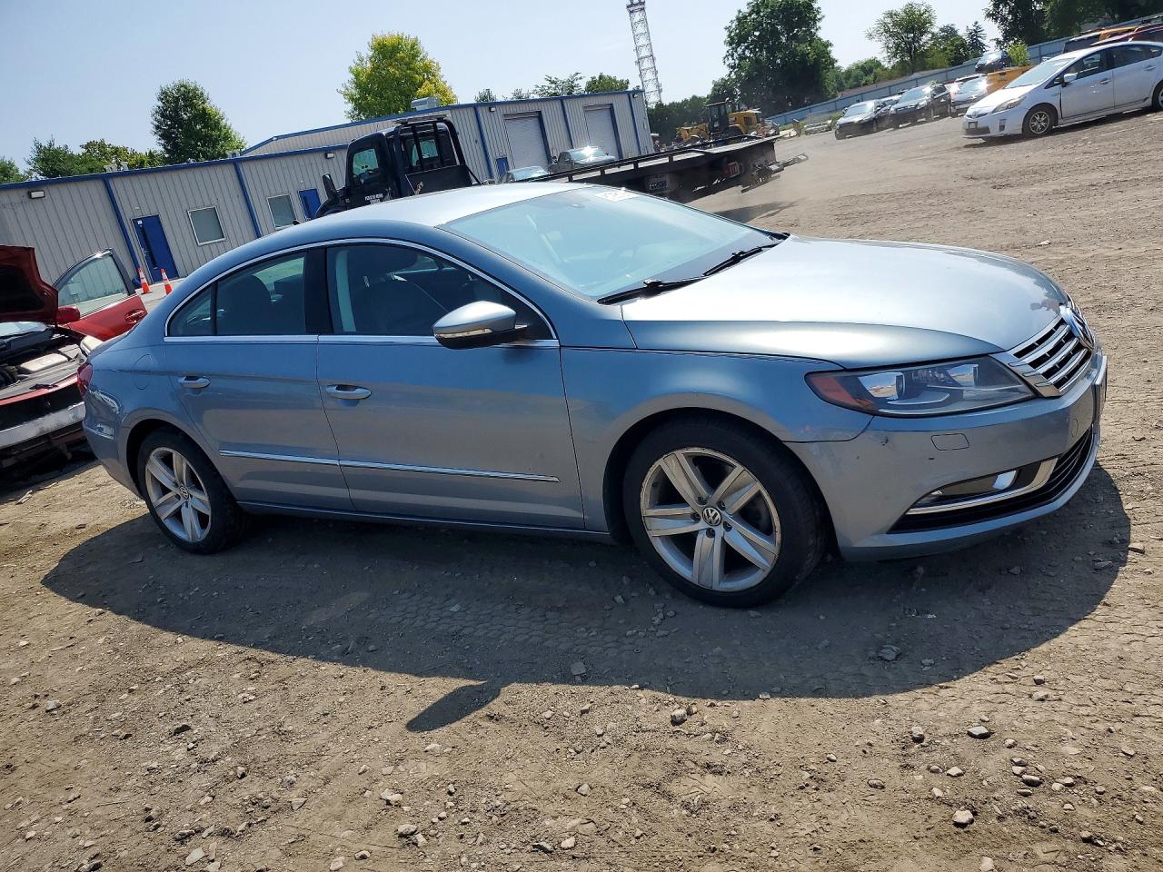 2013 Volkswagen Cc Sport Blue vin: WVWBP7AN1DE510793