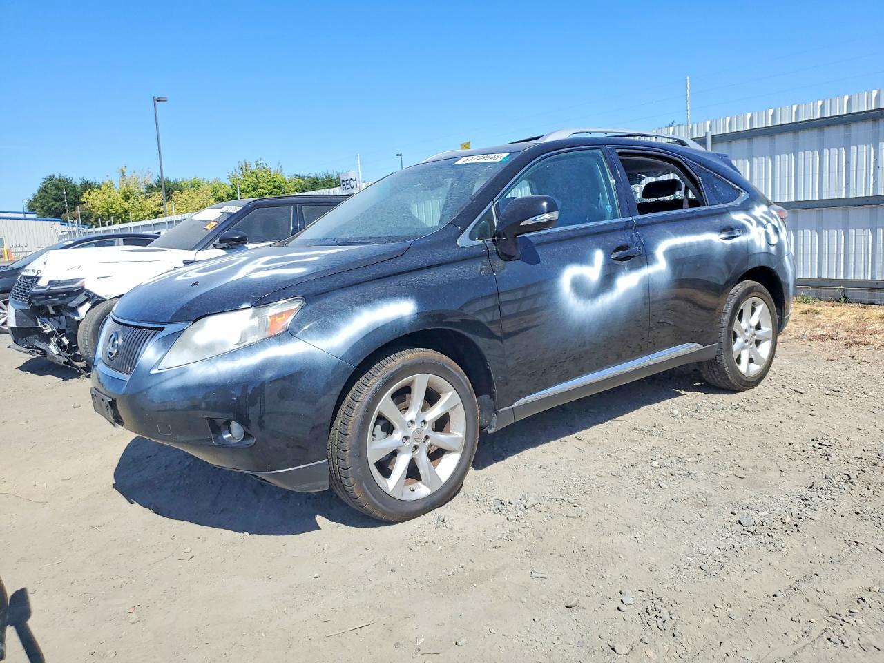 2010 Lexus Rx 350 Black vin: 2T2ZK1BA6AC038154