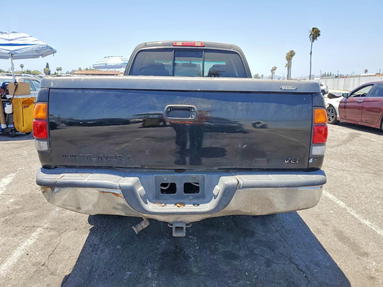 2003 Toyota Tundra Access Cab Sr5 Black vin: 5TBRT34123S439374