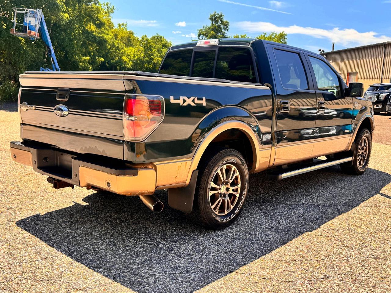 2012 Ford F150 Supercrew Black vin: 1FTFW1ET8CKD34576