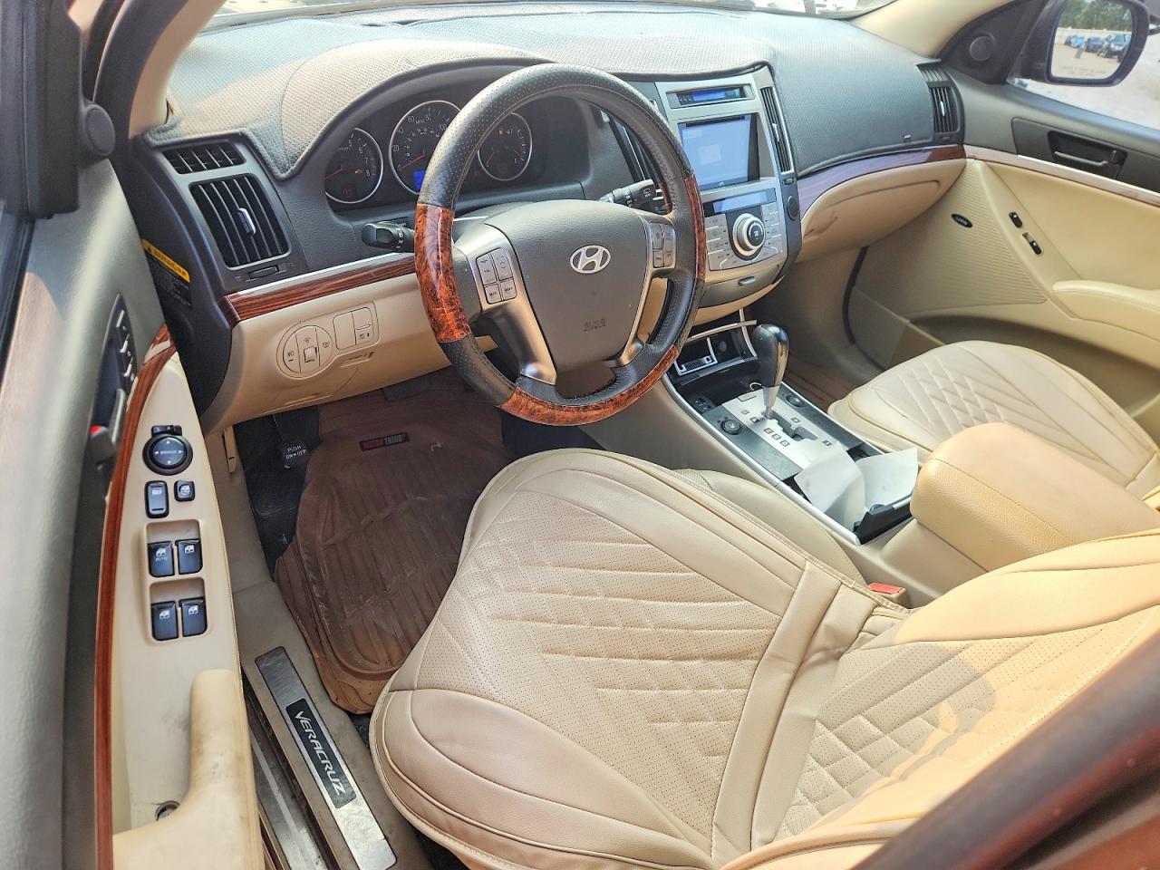 2011 Hyundai Veracruz Limited Коричневый vin: KM8NU4CCXBU141916