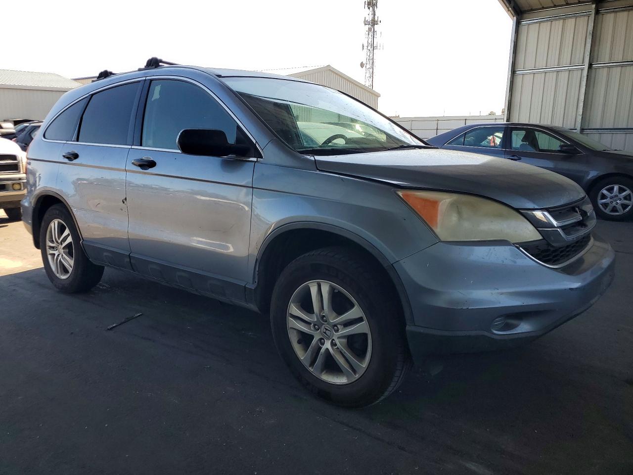 2011 Honda Cr-v Ex Blue vin: JHLRE3H57BC002116