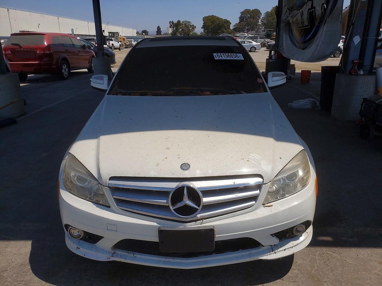 2008 Mercedes-benz C 300 White vin: WDDGF54X48R016183