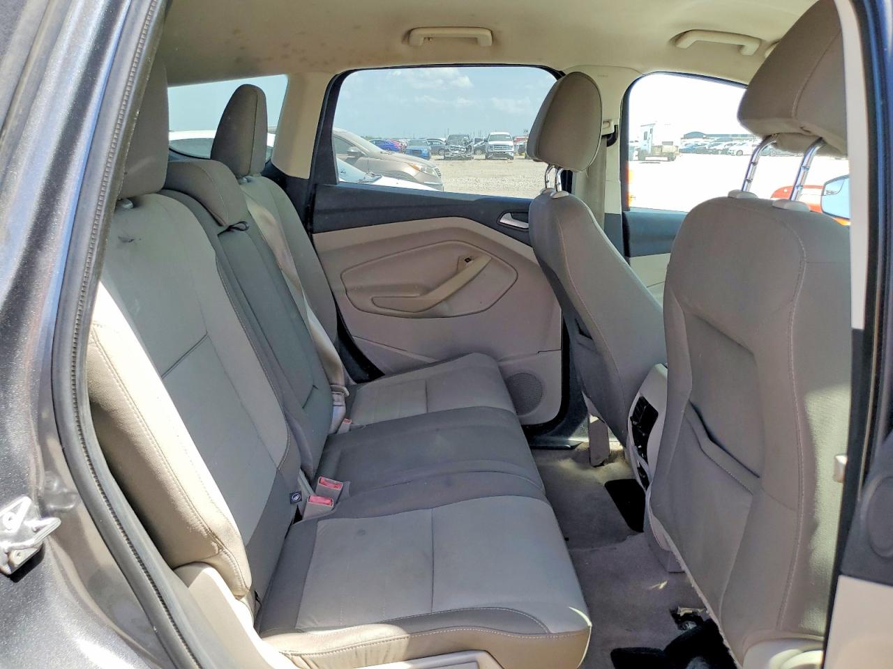 2014 Ford Escape Se Gray vin: 1FMCU0GX8EUE12005