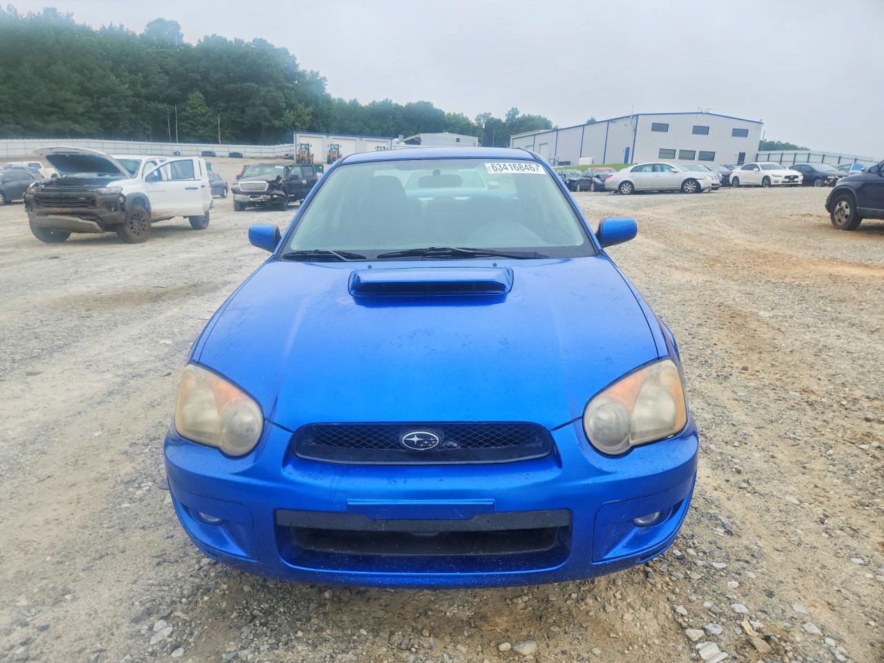 2004 Subaru Impreza Wrx Blue vin: JF1GD29604H517656