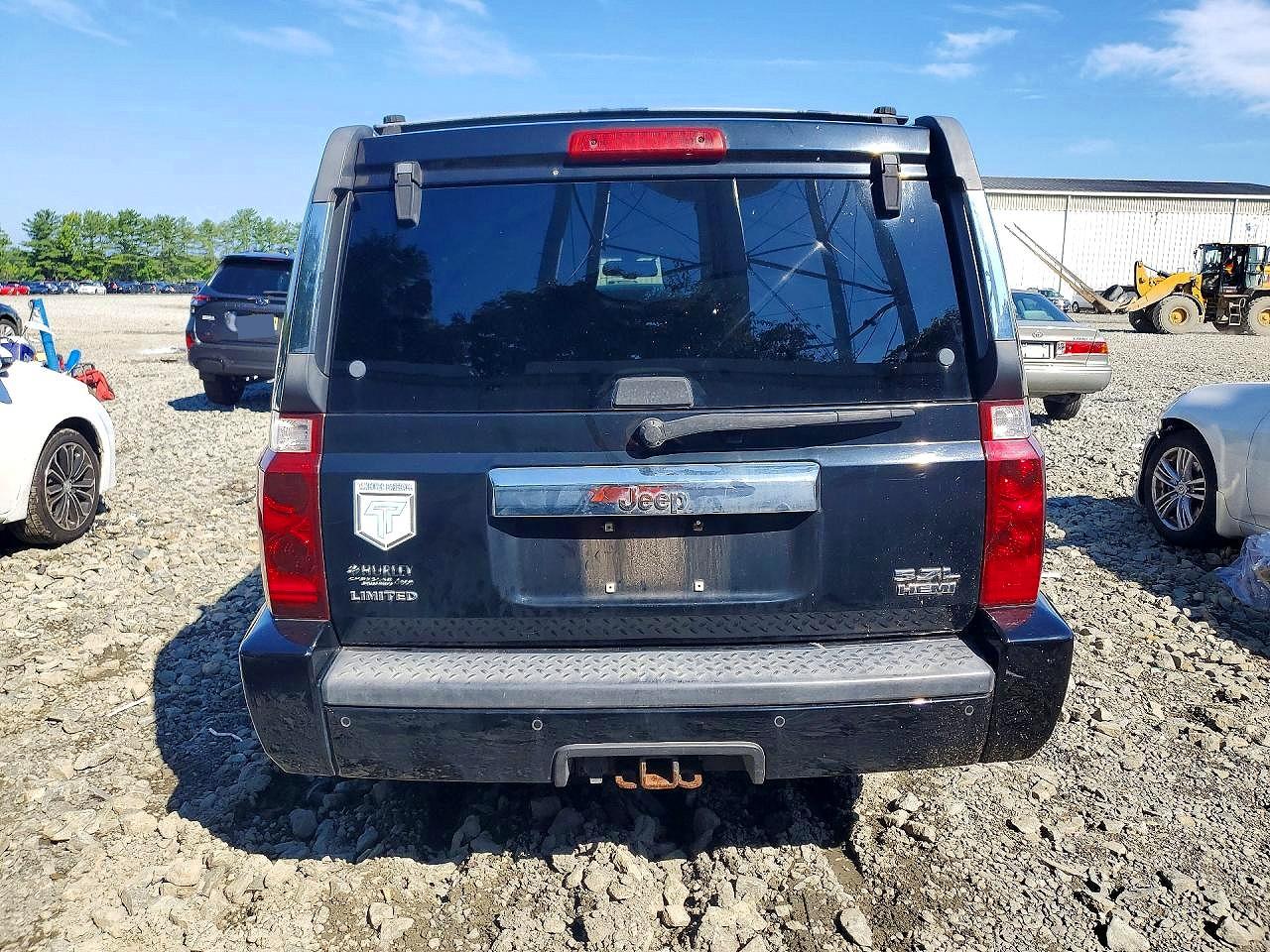 2006 Jeep Commander Limited Black vin: 1J8HH58286C323274