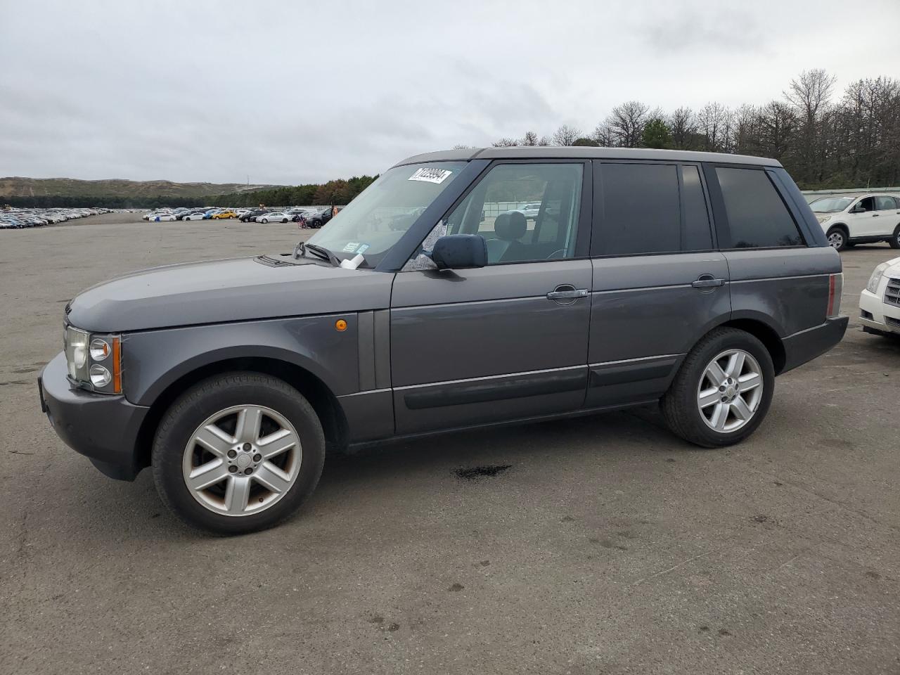 2004 Land Rover Range Rover Hse Gray vin: SALME114X4A171843