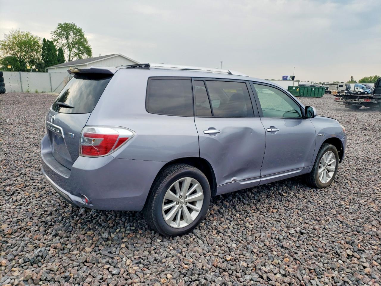 2008 Toyota Highlander Hybrid Серый vin: JTEEW41A482009847