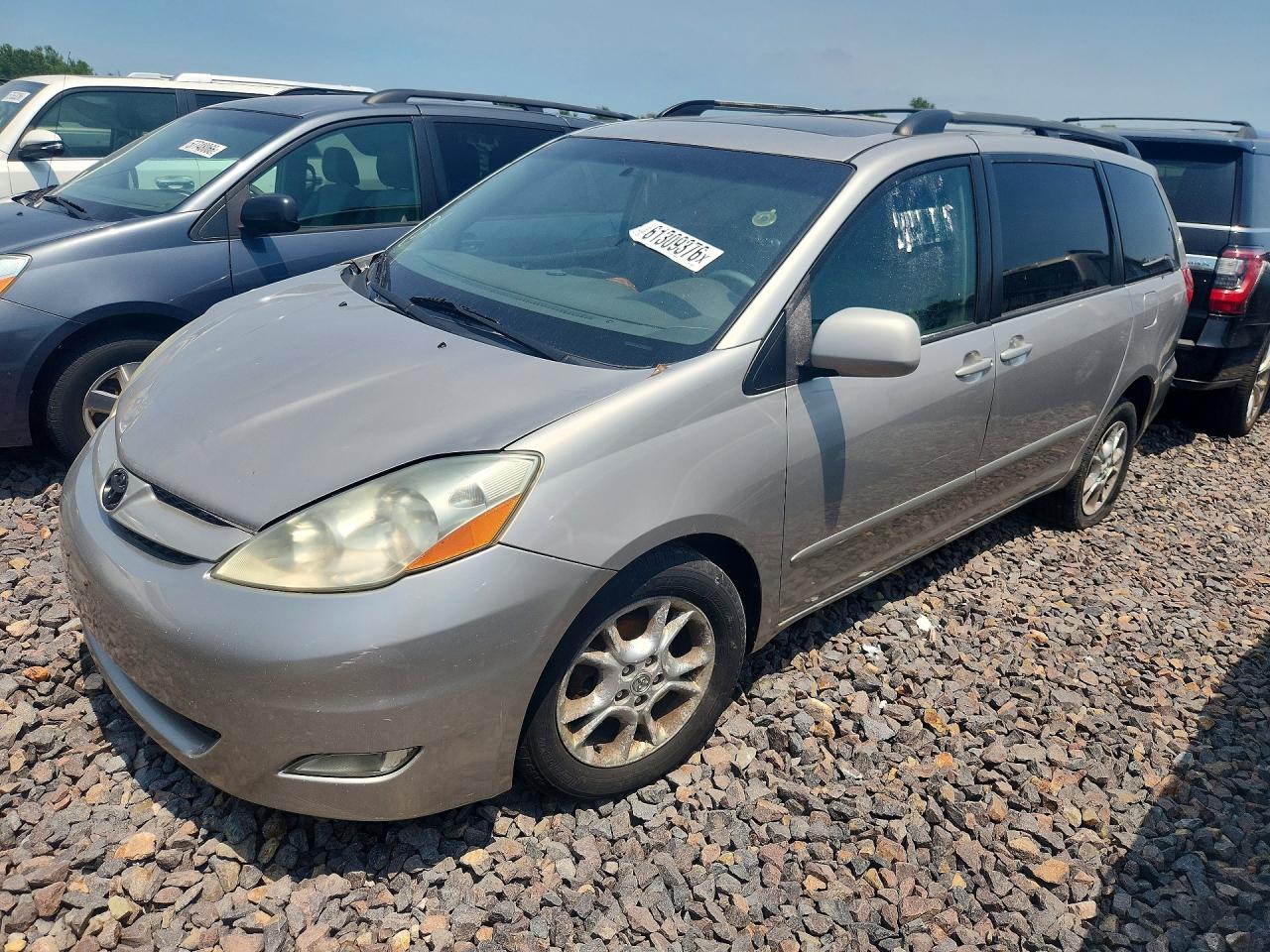 2006 Toyota Sienna Xle Silver vin: 5TDZA22C86S538426