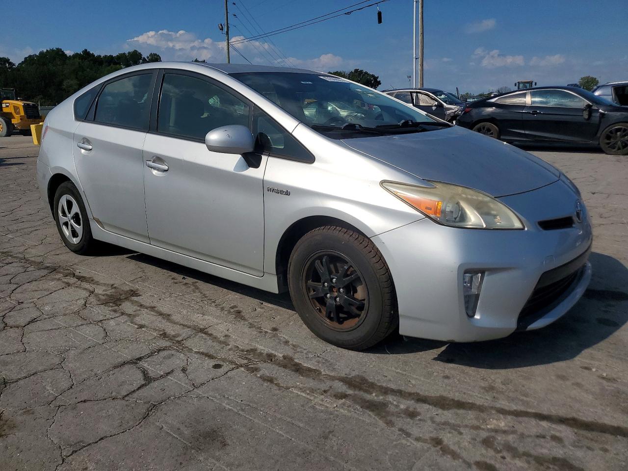 2012 Toyota Prius Two Серебряный vin: JTDKN3DU3C5412347