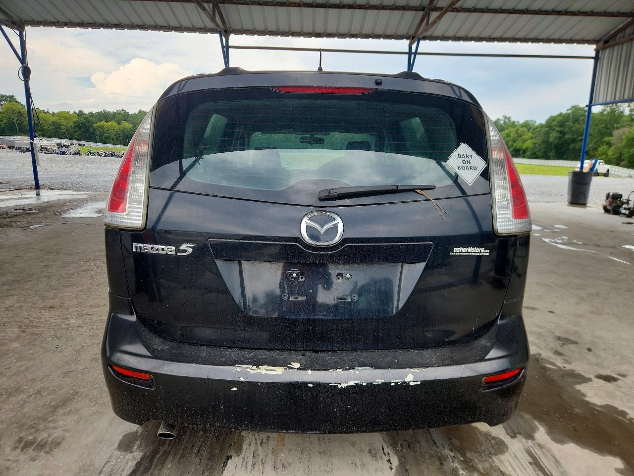 2009 Mazda 5 Black vin: JM1CR29L790344398