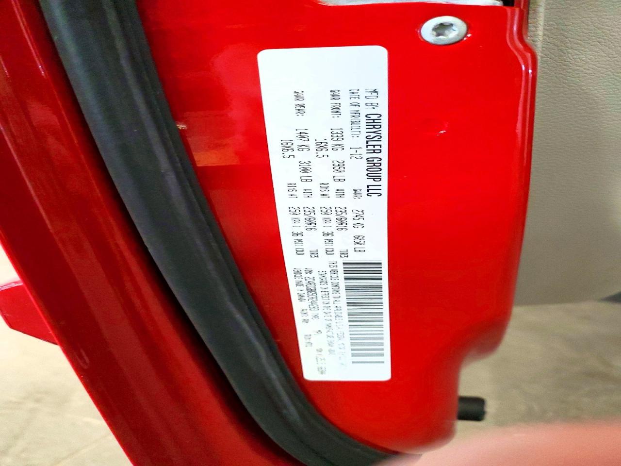 2012 Dodge Grand Caravan Se Красный vin: 2C4RDGBG5CR244283
