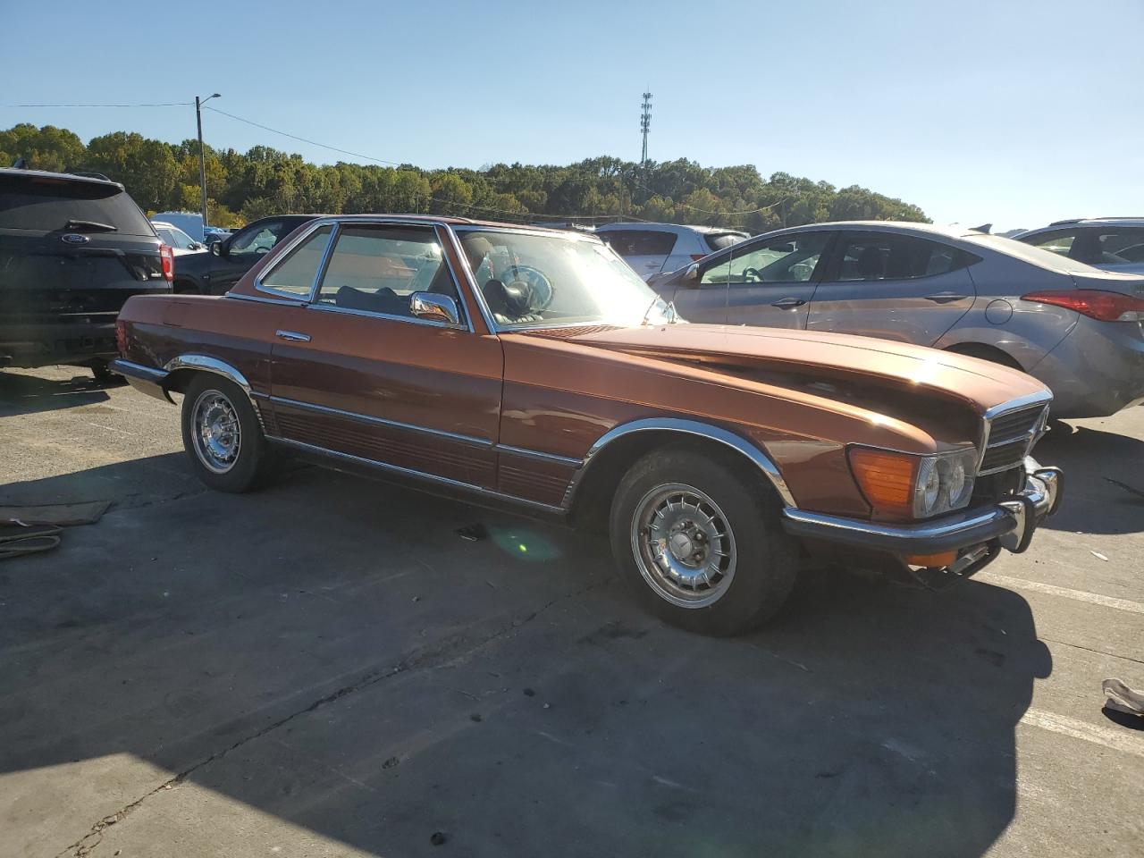 1972 Mercedes Benz Sl 450 Orange vin: 00010704412004523