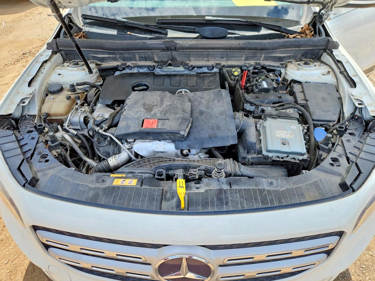 2020 Mercedes-benz Glb 250 Белый vin: WDC4M4GB6LW008278