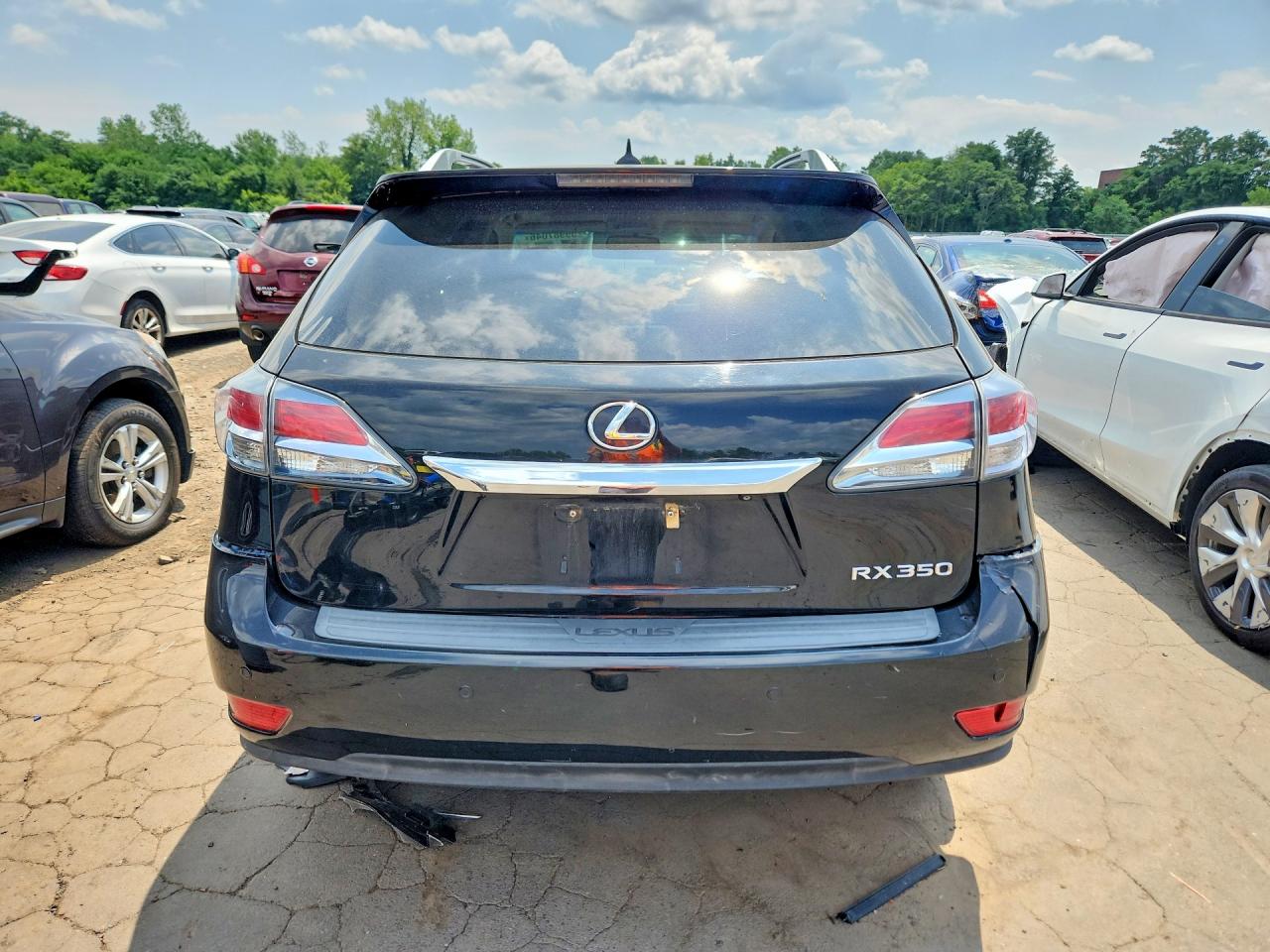 2013 Lexus Rx 350 Base Black vin: 2T2BK1BA8DC220184