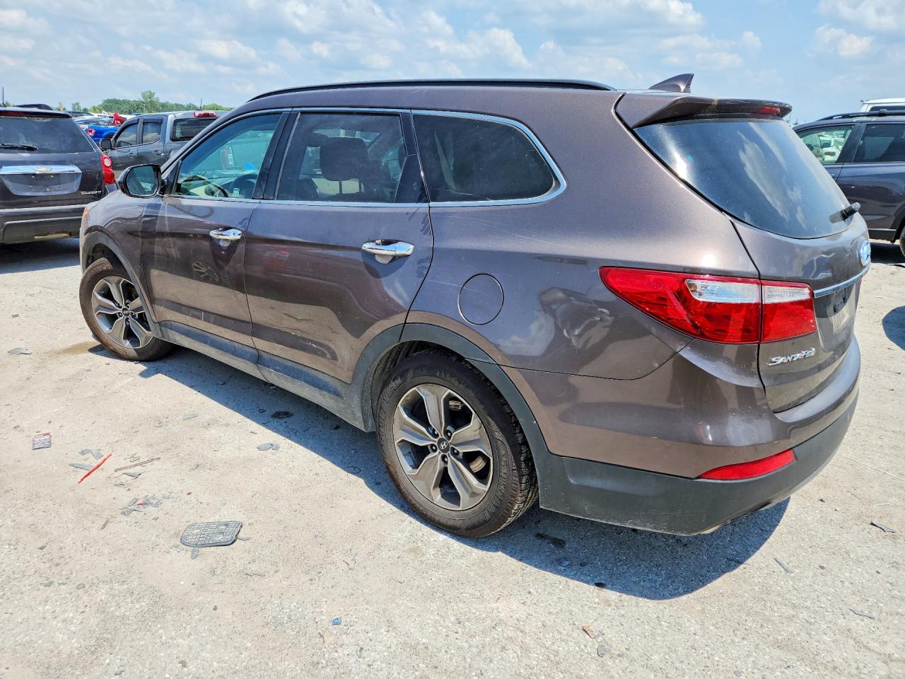 2014 Hyundai Santa Fe Gls Brown vin: KM8SMDHF9EU043986