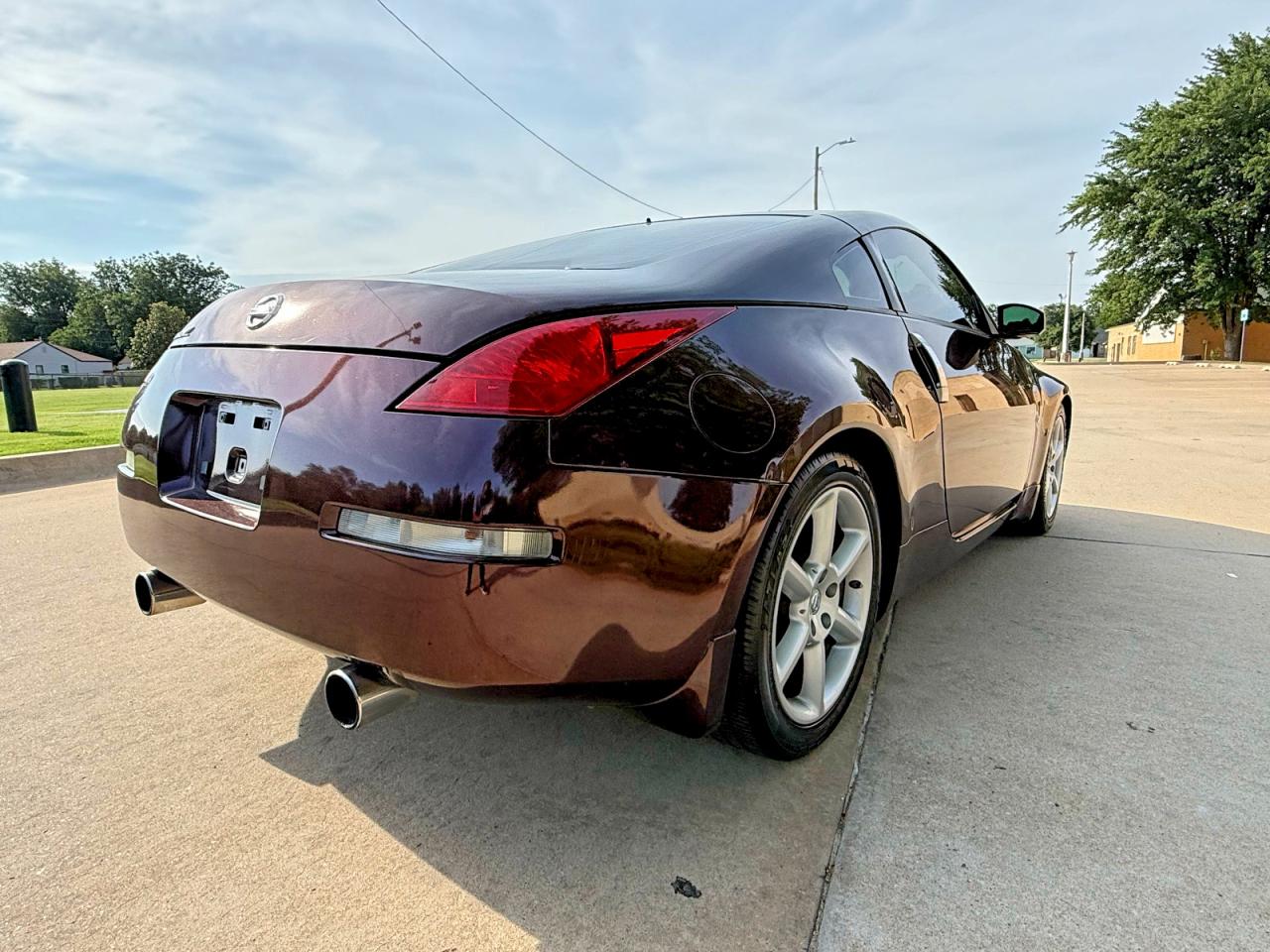 2003 Nissan 350z Coupe Purple vin: JN1AZ34D73T103687