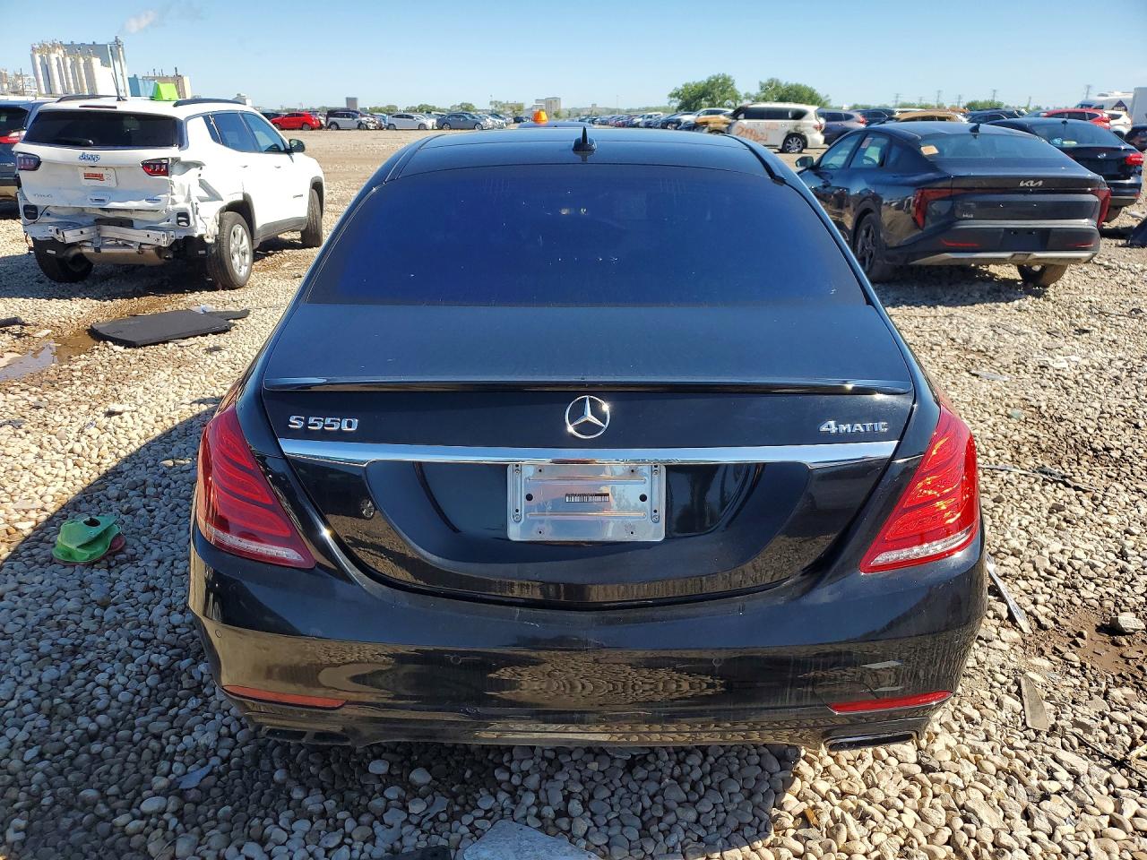 2014 Mercedes-benz S 550 4matic Black vin: WDDUG8FB3EA056994