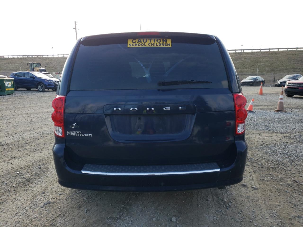 2013 Dodge Grand Caravan Se Синий vin: 2C4RDGBG3DR512944