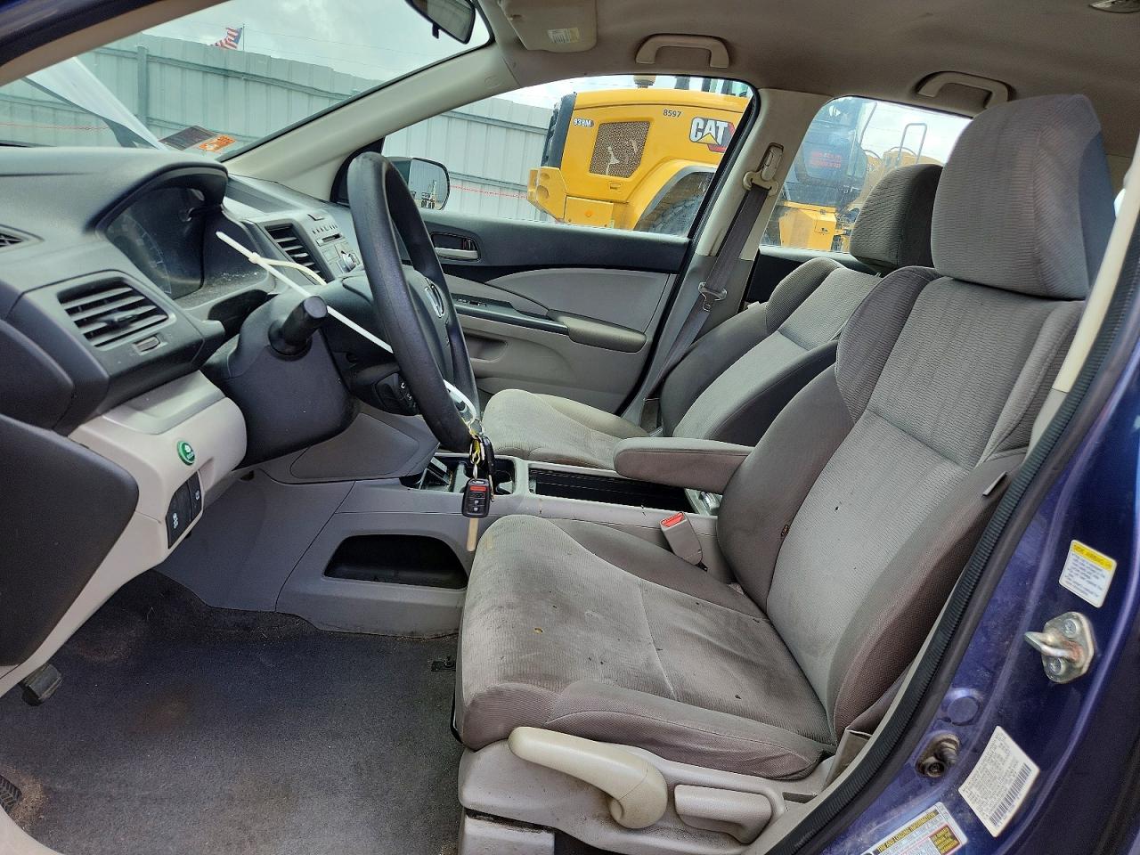 2014 Honda Cr-v Lx Blue vin: 2HKRM4H33EH661095