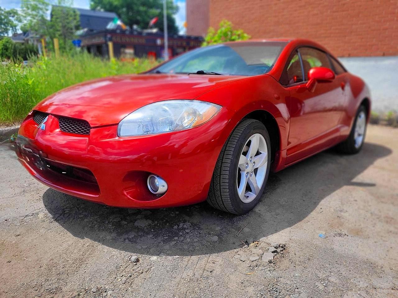 2008 Mitsubishi Eclipse Gs Red vin: 4A3AK24F88E603945