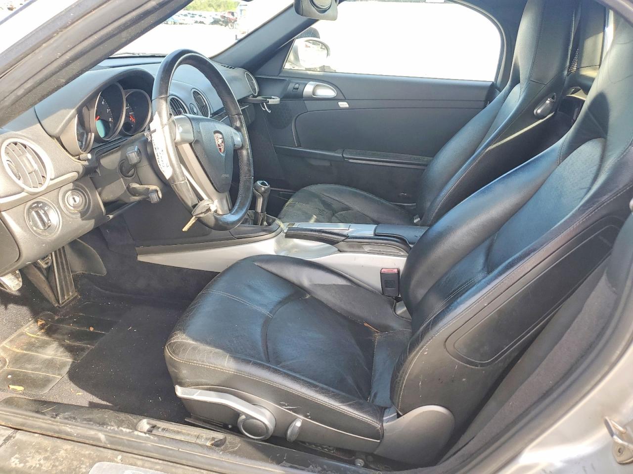 2006 Porsche Boxster Silver vin: WP0CA29896U712944