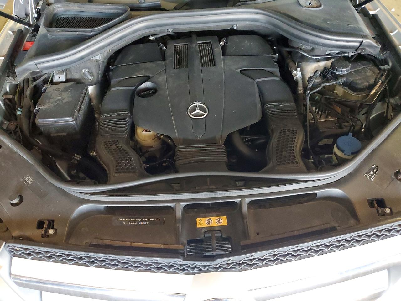 2015 Mercedes-benz Gl 450 4matic Silver vin: 4JGDF6EE2FA451534