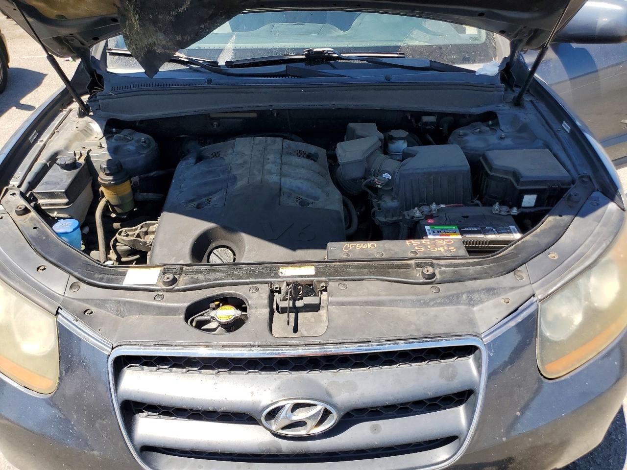 2009 Hyundai Santa Fe Se Gray vin: 5NMSH13E29H235527