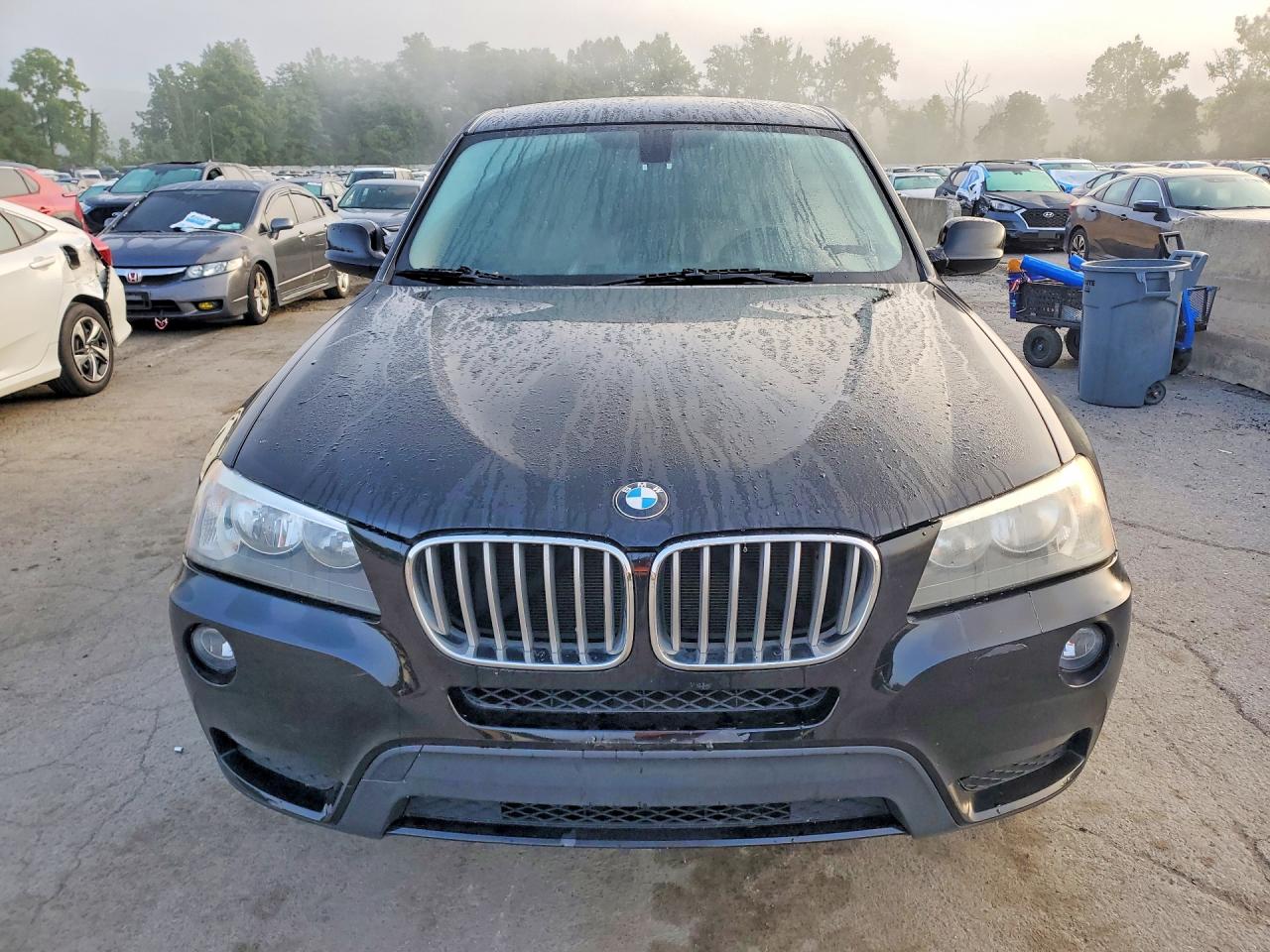 2013 Bmw X3 Xdrive28i Black vin: 5UXWX9C57D0A19234